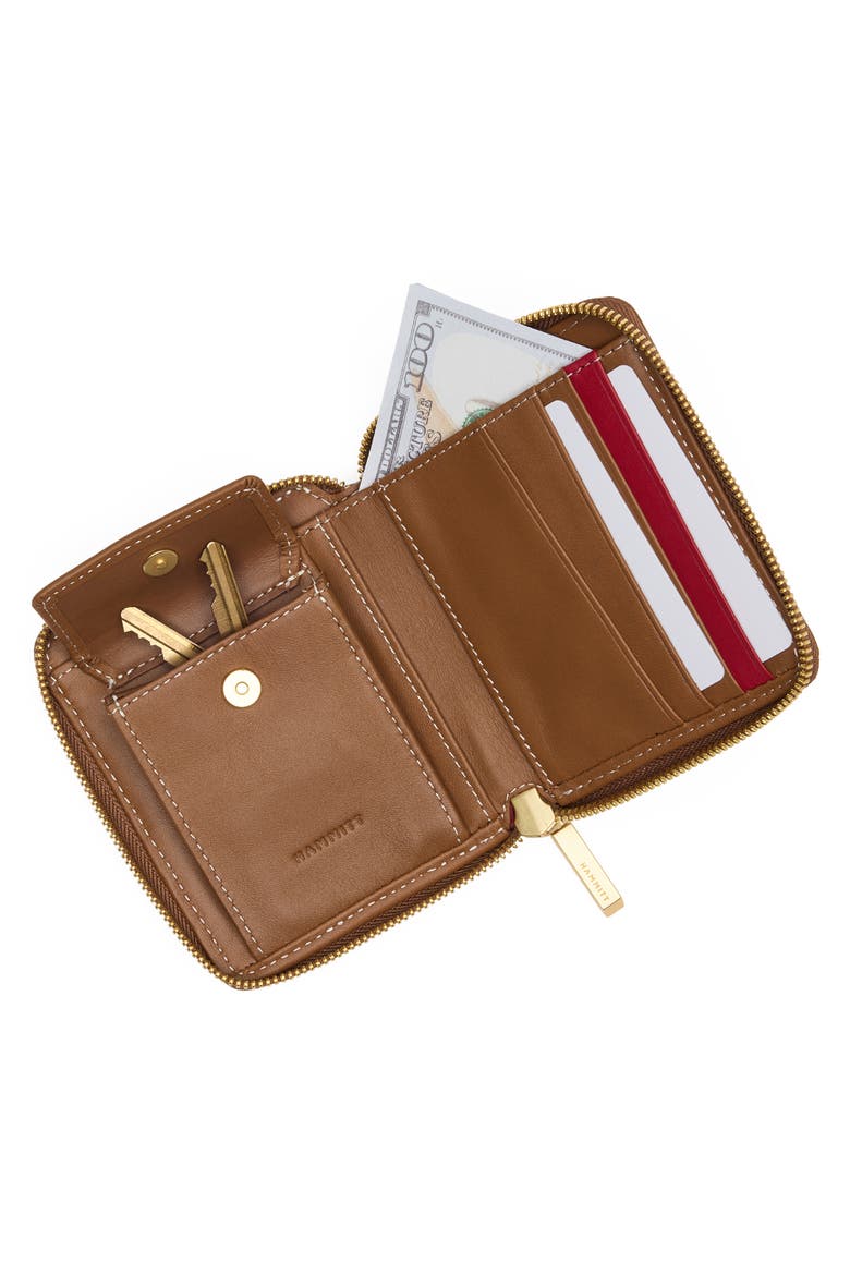 5 North Continental Wallet, Alternate, color, CABANA BLUE/ BRUSHED GOLD