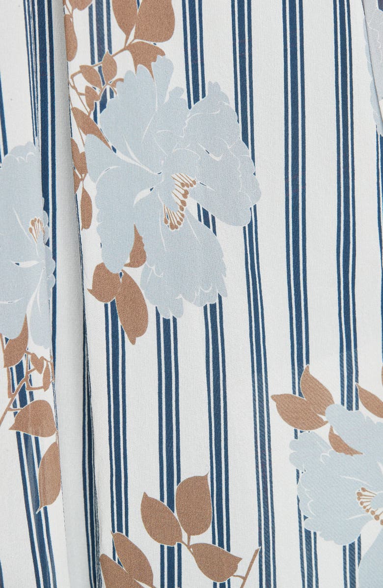 Lee Mathews Dolly Print Tie Neck Silk Top, Alternate, color, 