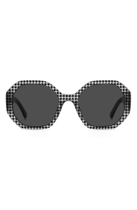 flynnie 54mm geometric sunglasses