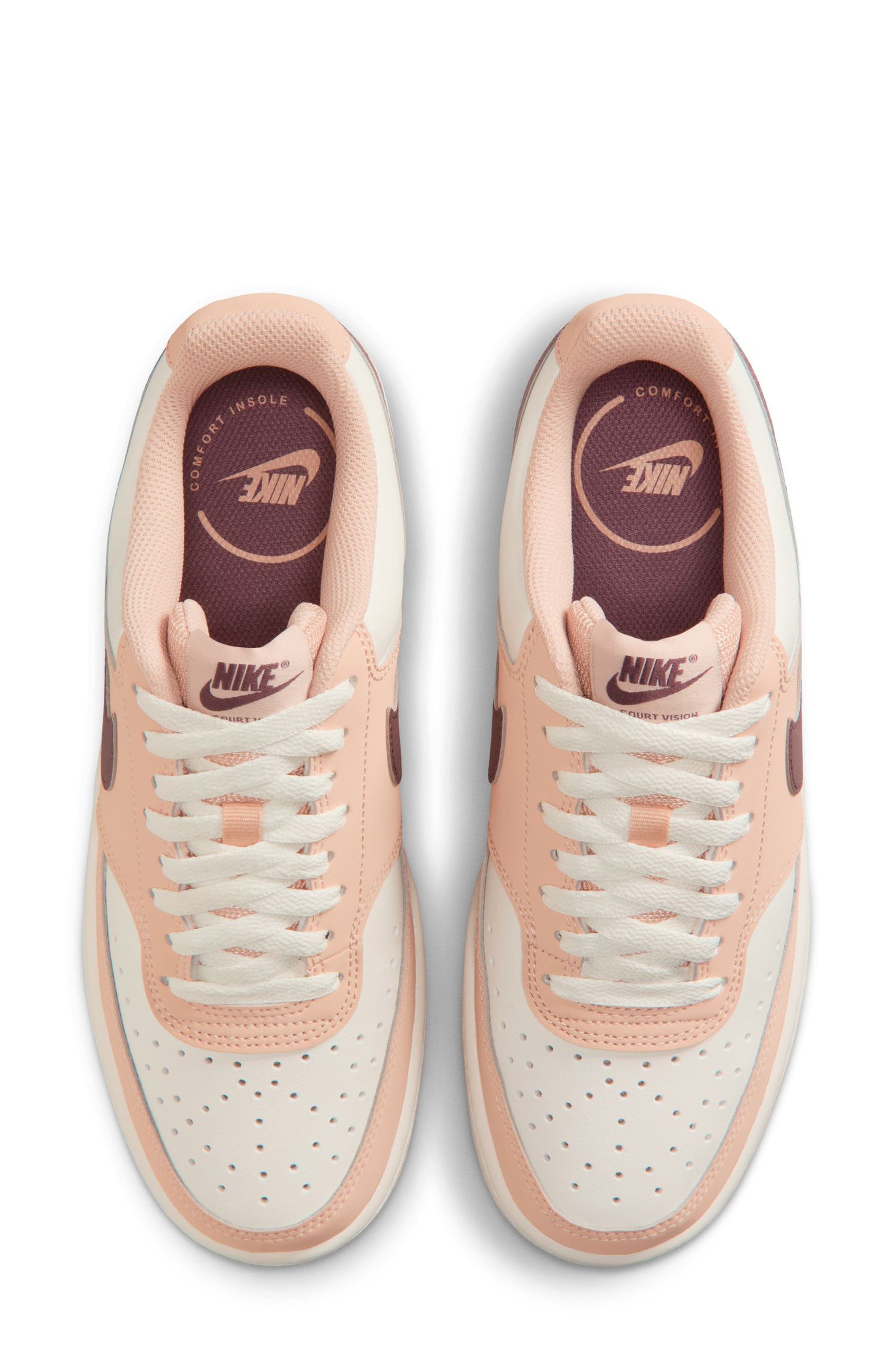Court Vision Low Sneaker, Alternate, color, SHIMMER/ SAIL/ TATTOO