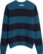 Noah Stripe Donegal Wool Sweater