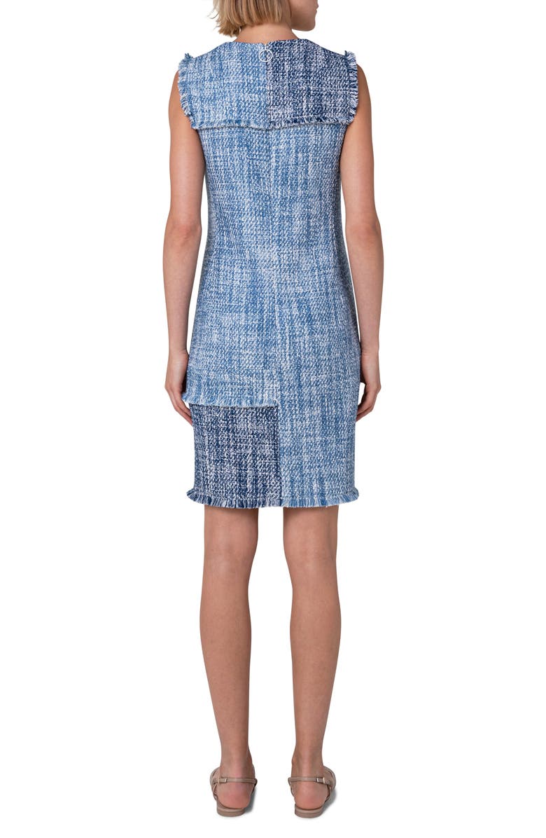 Akris punto Tweed Shift Dress, Alternate, color,