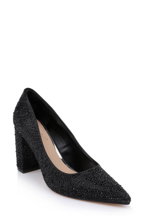 Banee II Crystal Pointed Toe Pump