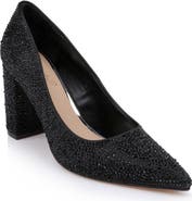 BADGLEY MISCHKA Banee II Crystal Pointed Toe Pump