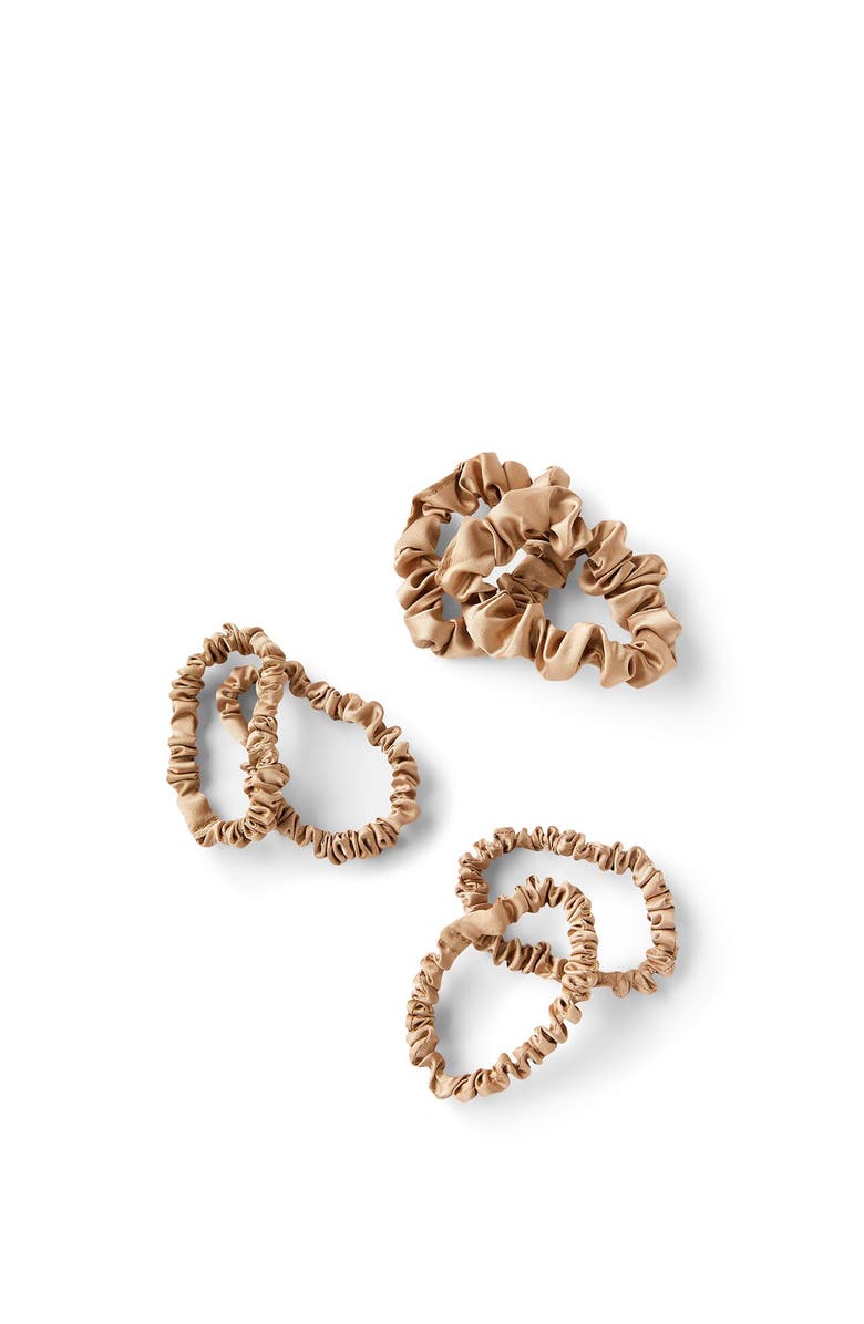 Rubi Shoes Satin Scrunchie Pack, Main, color, 