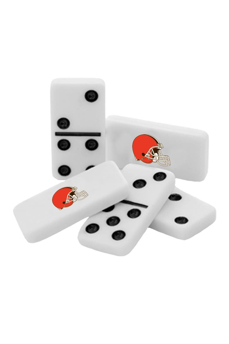 Cleveland Browns Dominoes, Alternate, color, Multicolor