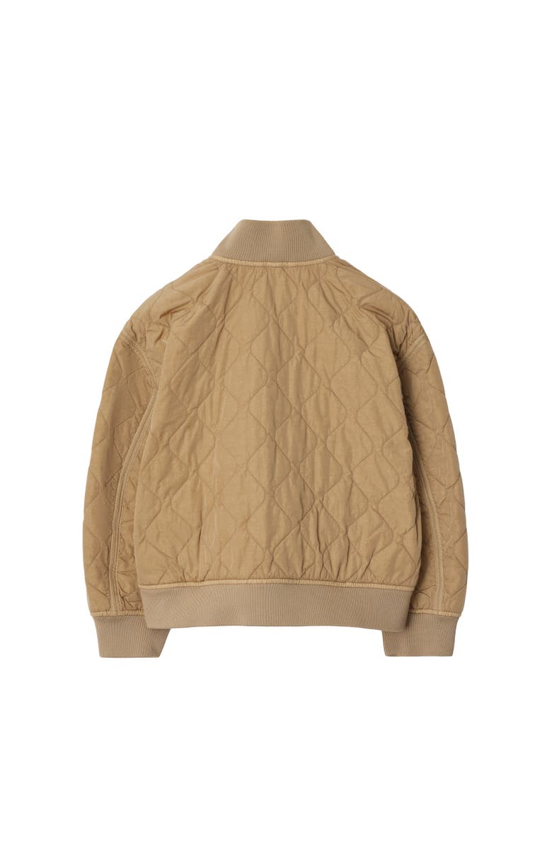 Burberry Quilted Nylon Bomber Jacket, Alternate, color, 