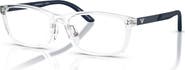 Emporio Armani 49mm Rectangle optical glasses