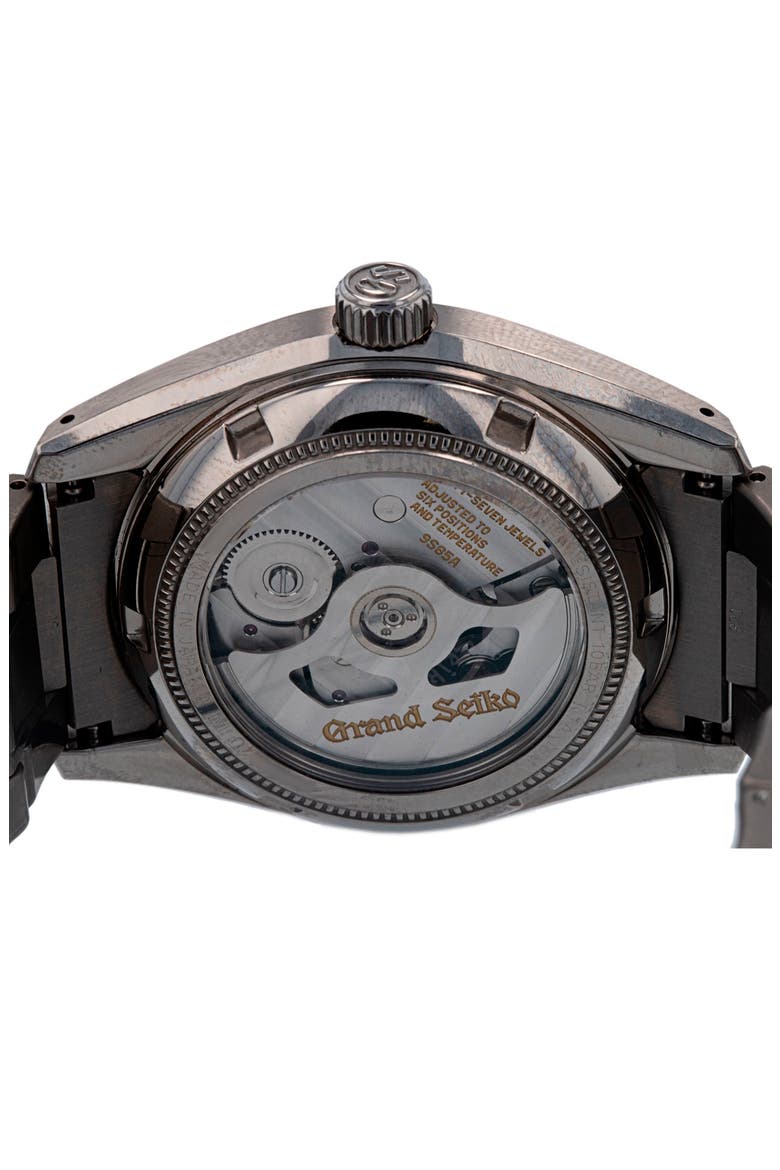 Grand Seiko Preowned 2024 Heritage Collection SBGH343 Sakura-Wakaba Bracelet Watch, 38mm, Alternate, color, GREEN