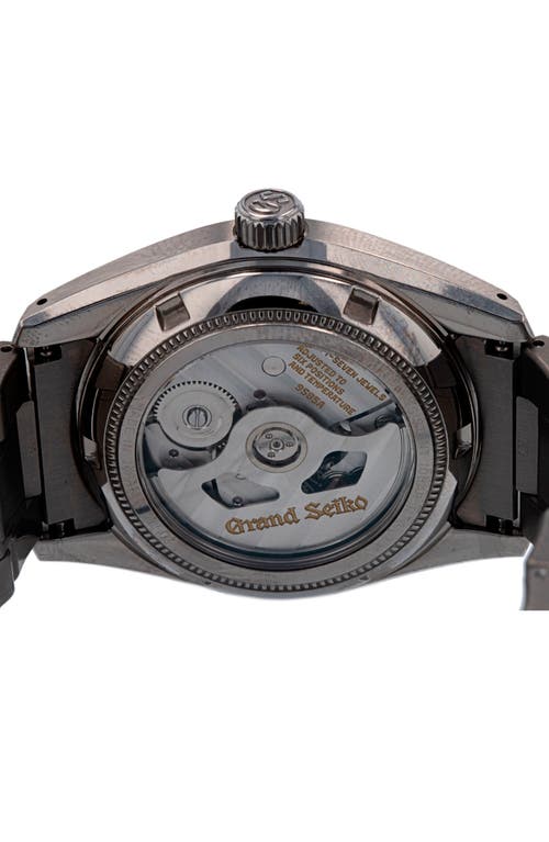 Watchfinder & Co. Grand Seiko 2024 Heritage Collection Sakura-wakaba Bracelet Watch, 38mm In Green