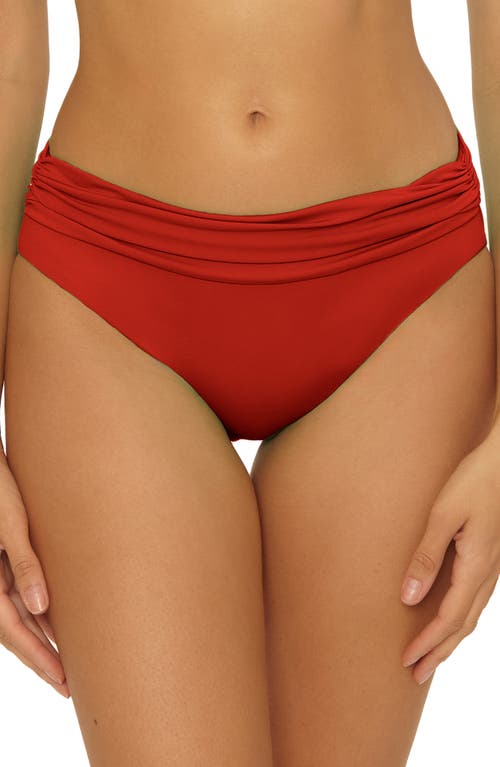 Soluna Sun Goddess Hipster Bikini Bottoms In Red