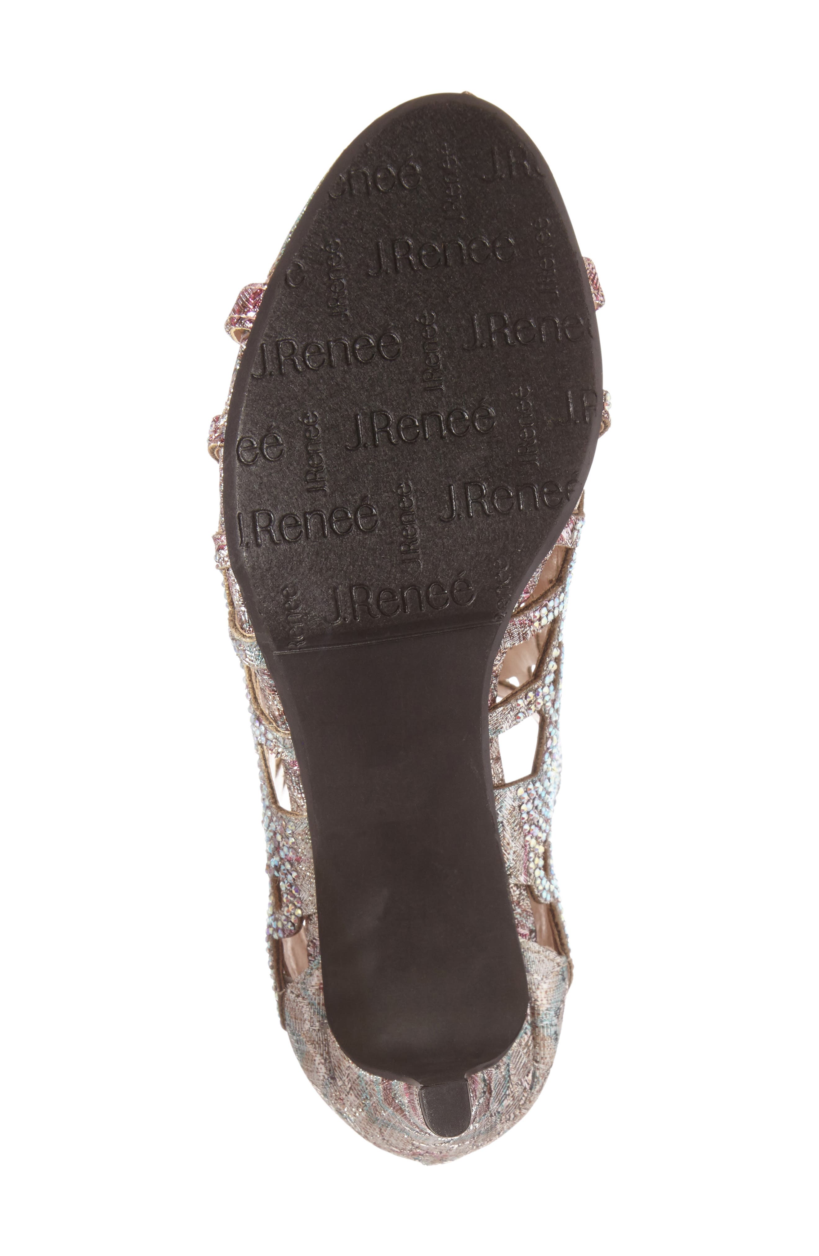 J. Reneé McWayfalls Peep Cutout Bootie, Alternate, color, 