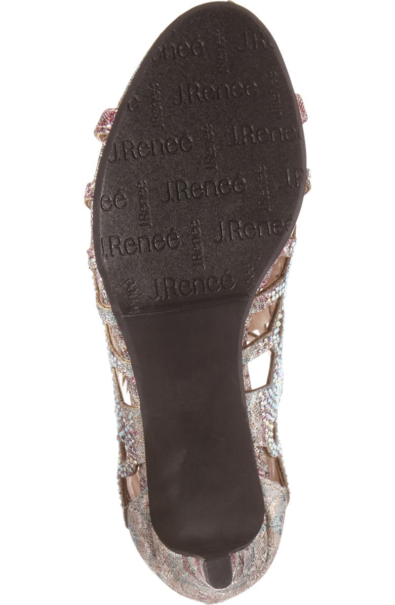 J. Reneé McWayfalls Peep Cutout Bootie, Alternate, color,