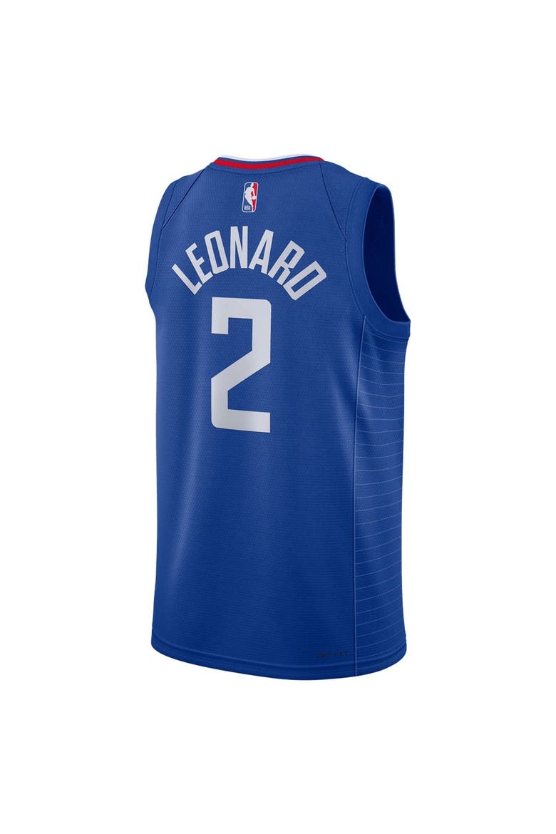 Unisex Nike Kawhi Leonard Royal LA Clippers Swingman Jersey - Icon Edition, Alternate, color, Royal
