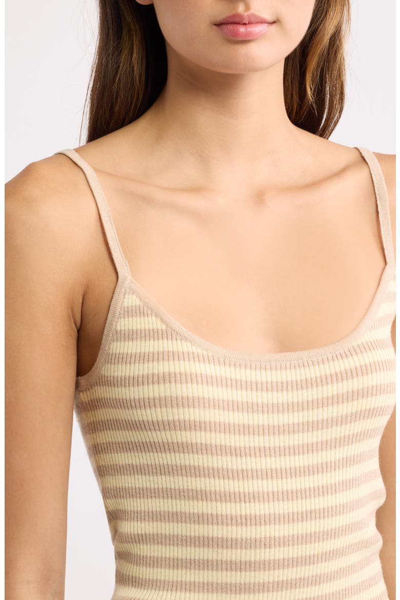 Angelica Stripe Camisole, Alternate, color, YELLOW MULTI