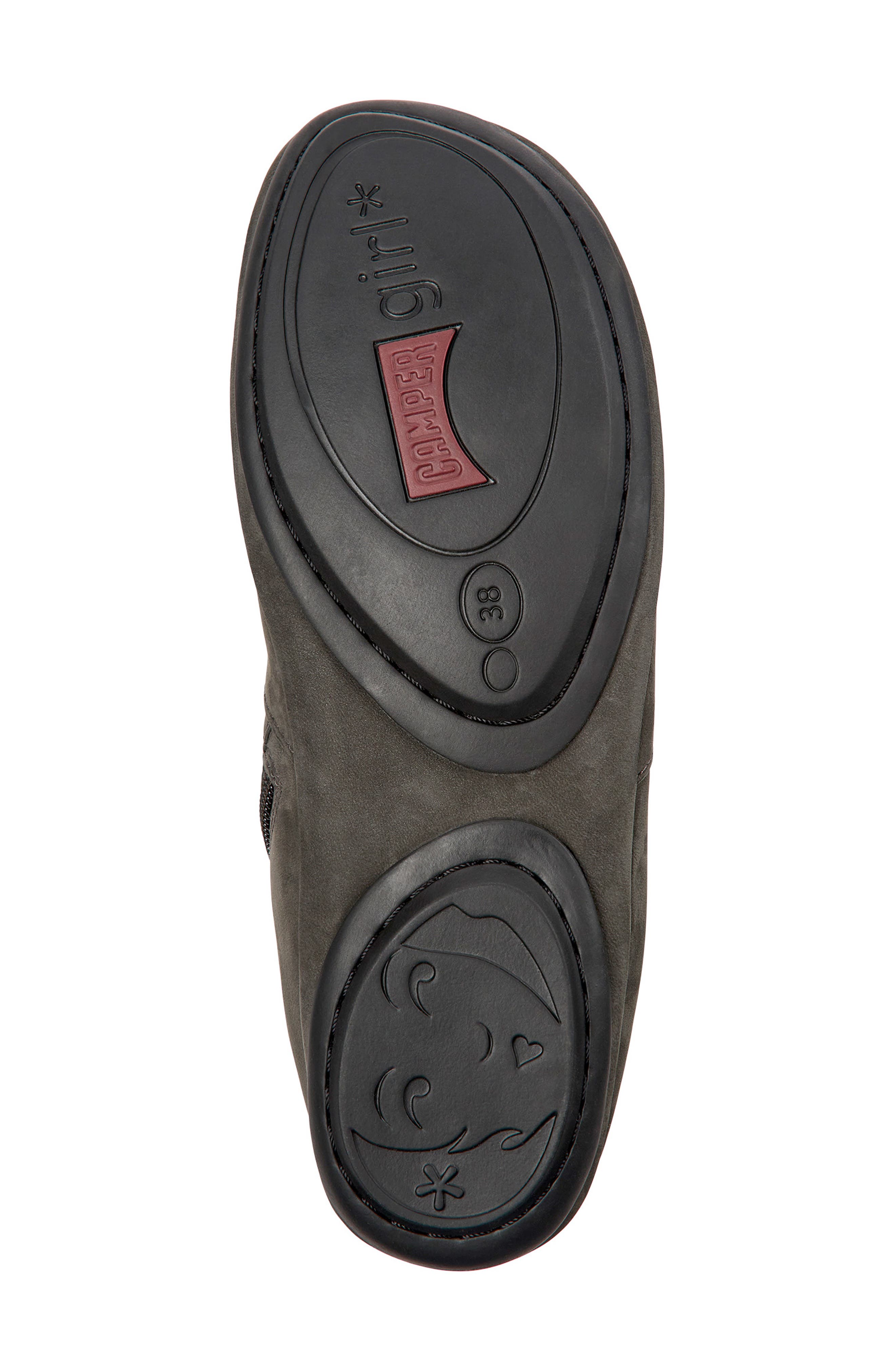 Right Nina Bootie, Alternate, color, DARK GRAY