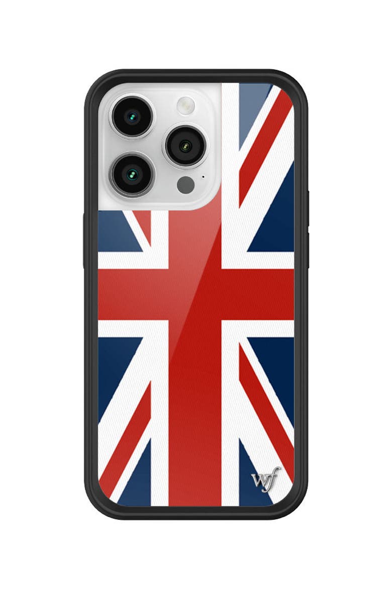 Union Jack iPhone Case, Alternate, color, Red