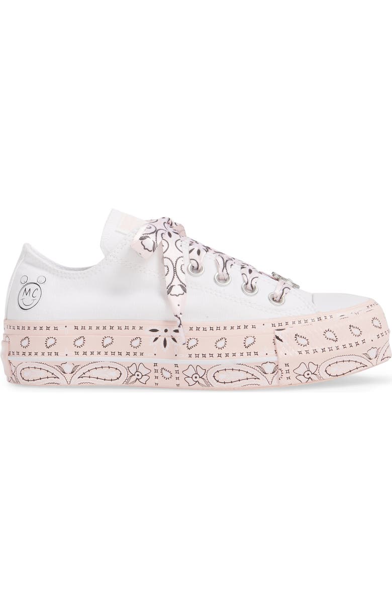 Converse x Miley Cyrus Chuck Taylor All Star Bandana Platform Sneaker, Alternate, color,