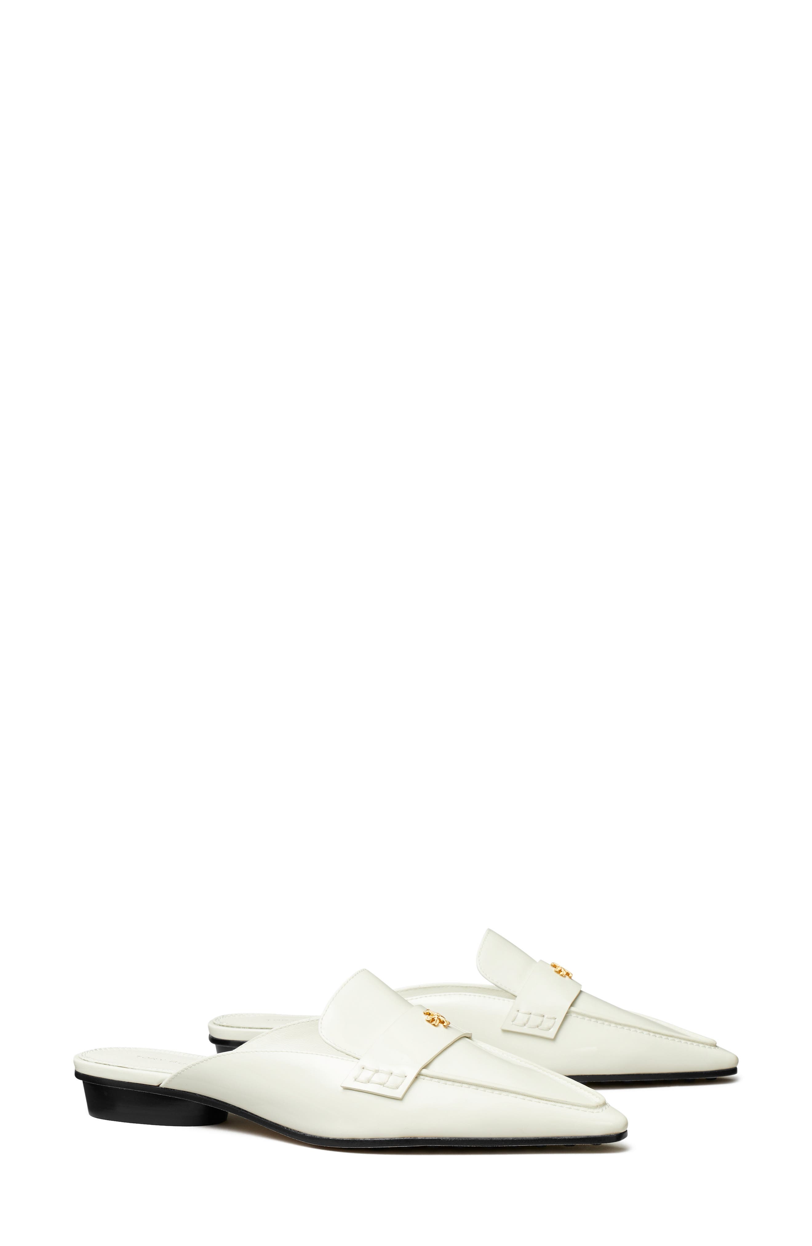 Pointed Toe Mule, Main, color, PEARL