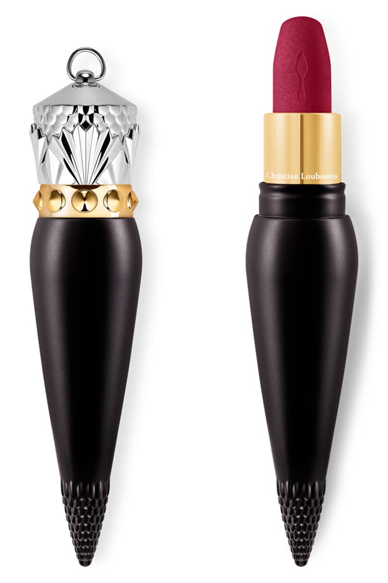 Rouge Louboutin Velvet Matte Lipstick, Main, color, JACKIES WINE 002