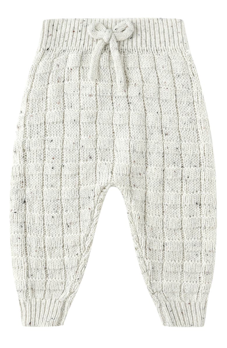 QUINCY MAE Gable Knit Pants, Main, color, Oatmeal