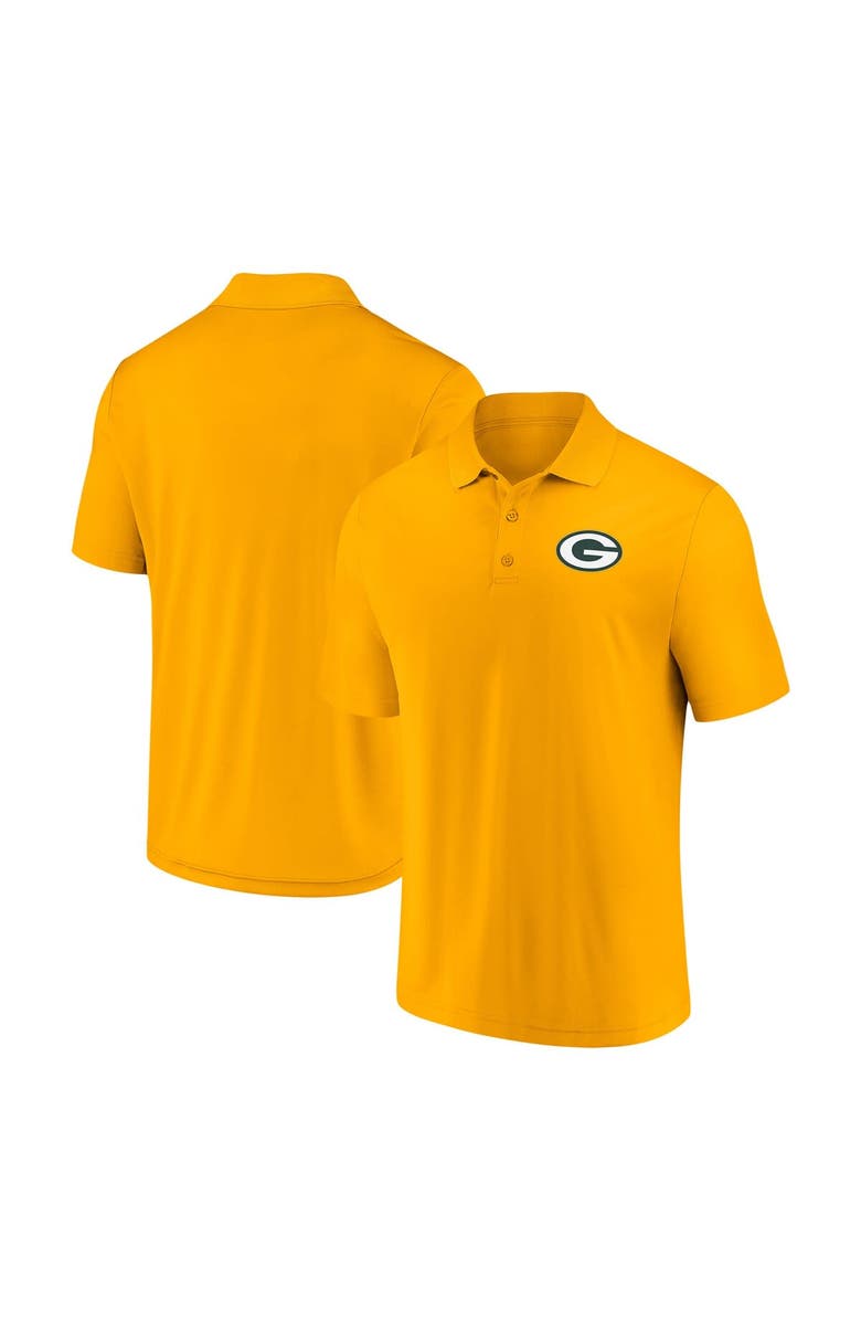 FANATICS Men's Fanatics Branded Gold Green Bay Packers Component Polo, Main, color, Gold