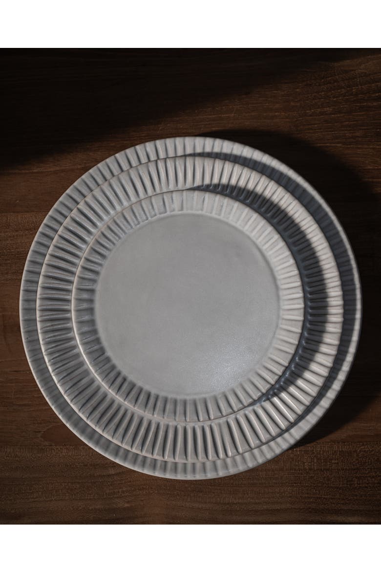 Cloud Lines Serving Tray, Alternate, color, White