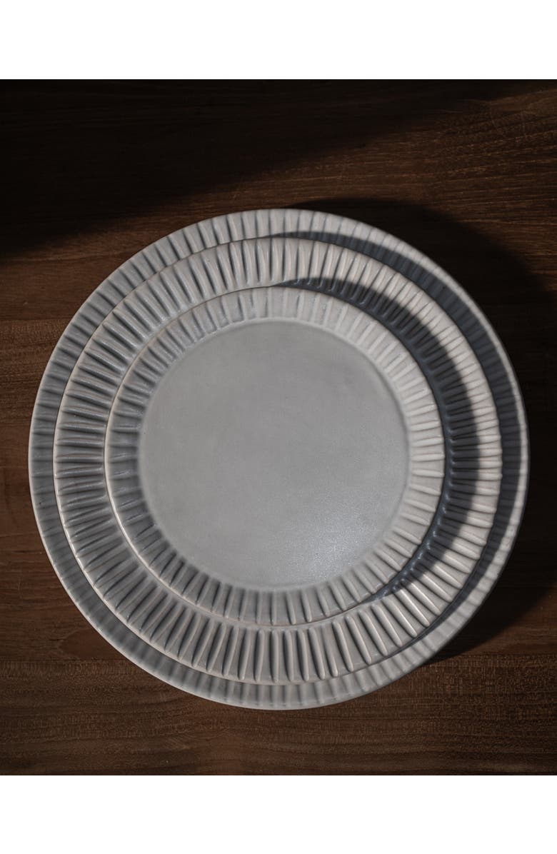 Une Vie Nomade Cloud Lines Serving Tray, Alternate, color, White