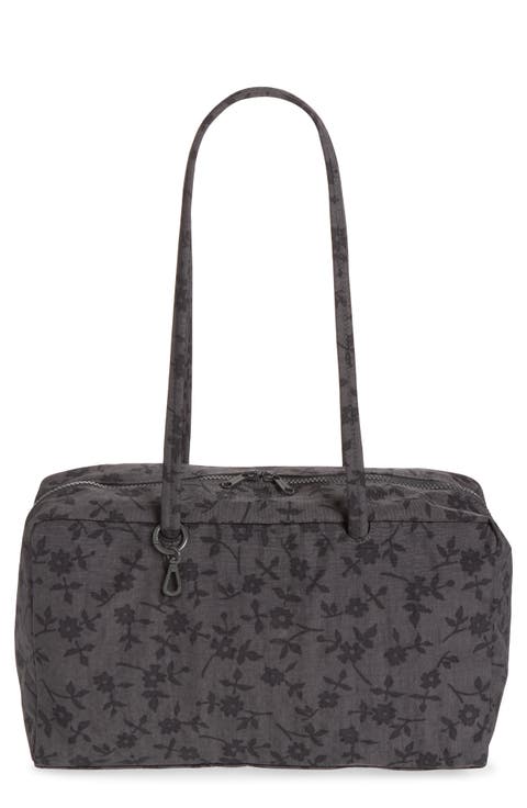 Medium Recycled Nylon Bowler Bag