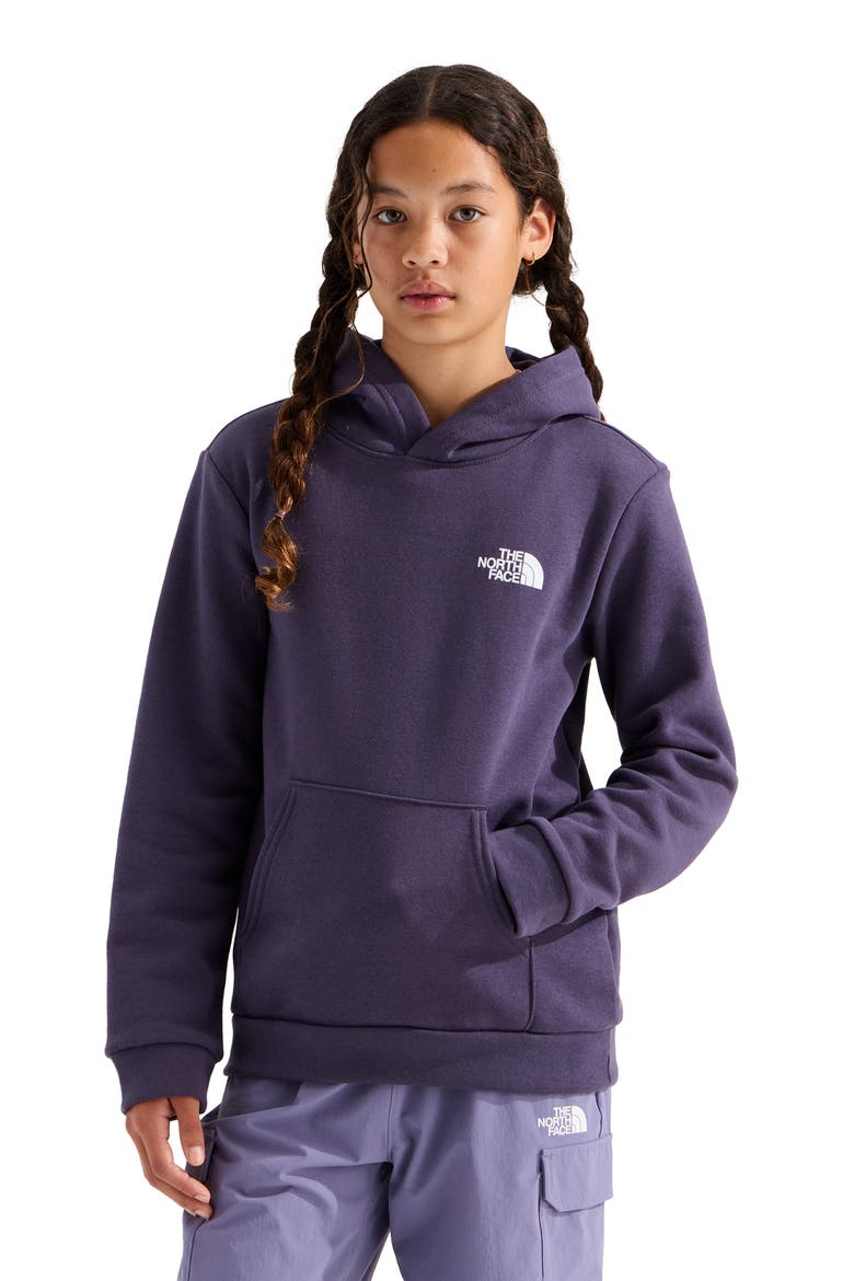 Kids' Evolution Print Box NSE Hoodie, Main, color, ENDLESS DUSK/ MOON FLORALS