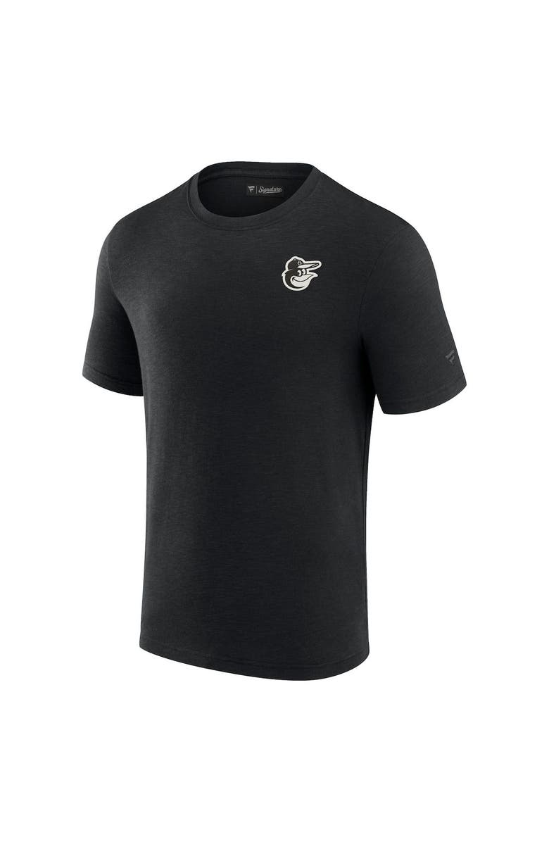 Fanatics Signature Men's Fanatics Signature Black Baltimore Orioles Modal Short Sleeve T-Shirt, Alternate, color, Black
