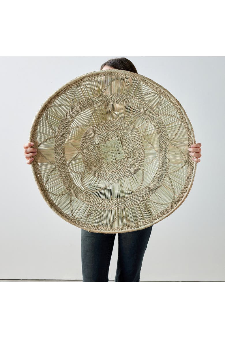 Statement Binga Lace Blonde Basket, Main, color, Natural