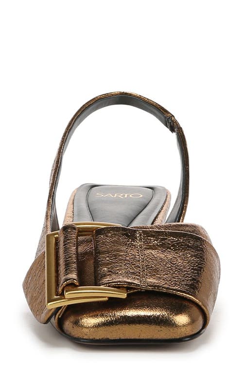 Sarto By Franco Sarto Tracy Slingback Half D'orsay Flat