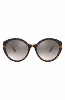 Prada Phantos 55mm Gradient Cat Eye Sunglasses