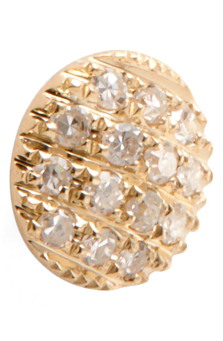 Dana Rebecca Designs 'Lauren Joy' Diamond Disc Stud Earrings, Alternate, color,