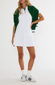 Beach Riot Minette Pleated Minidress