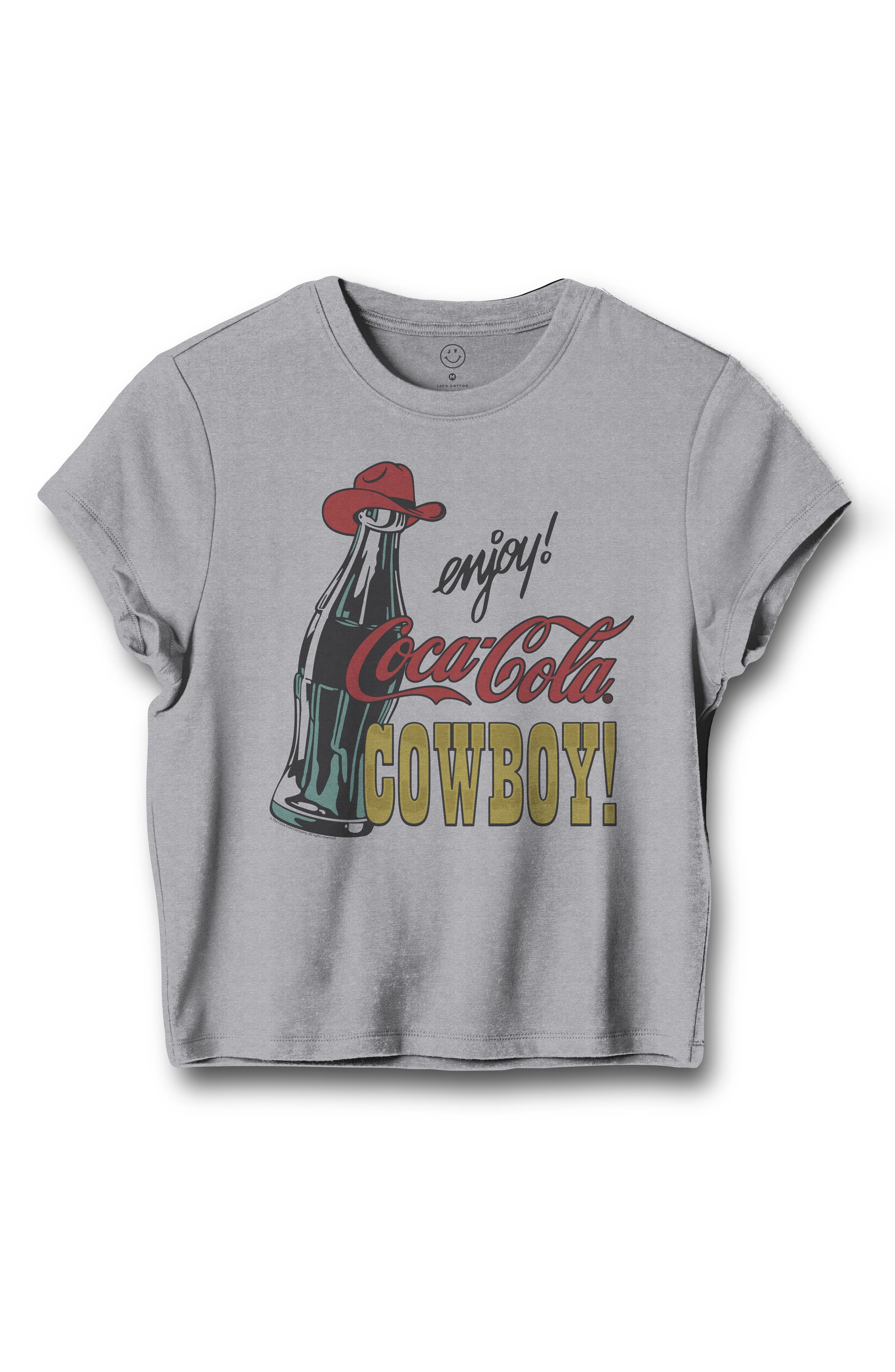 Junk Food Coca-Cola Cowboy Graphic T-Shirt