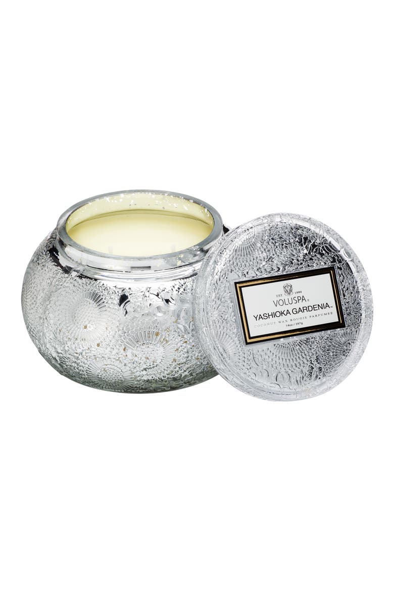 Japonica Chawan Bowl Candle, Main, color, YASHIOKA GARDENIA