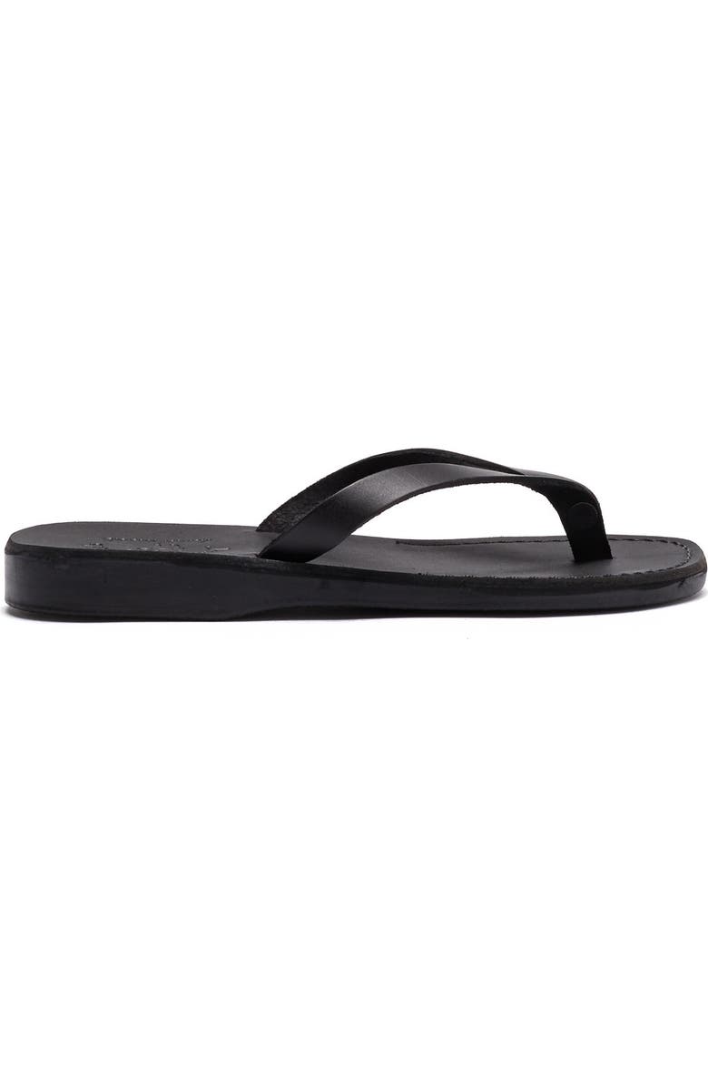 Jerusalem Sandals Jaffa Leather Flip Flop, Alternate, color,