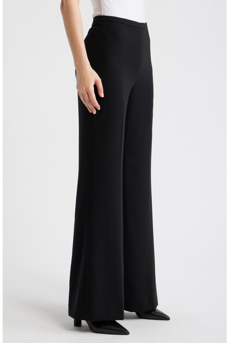 High Waist Pants, Alternate, color, BLACK