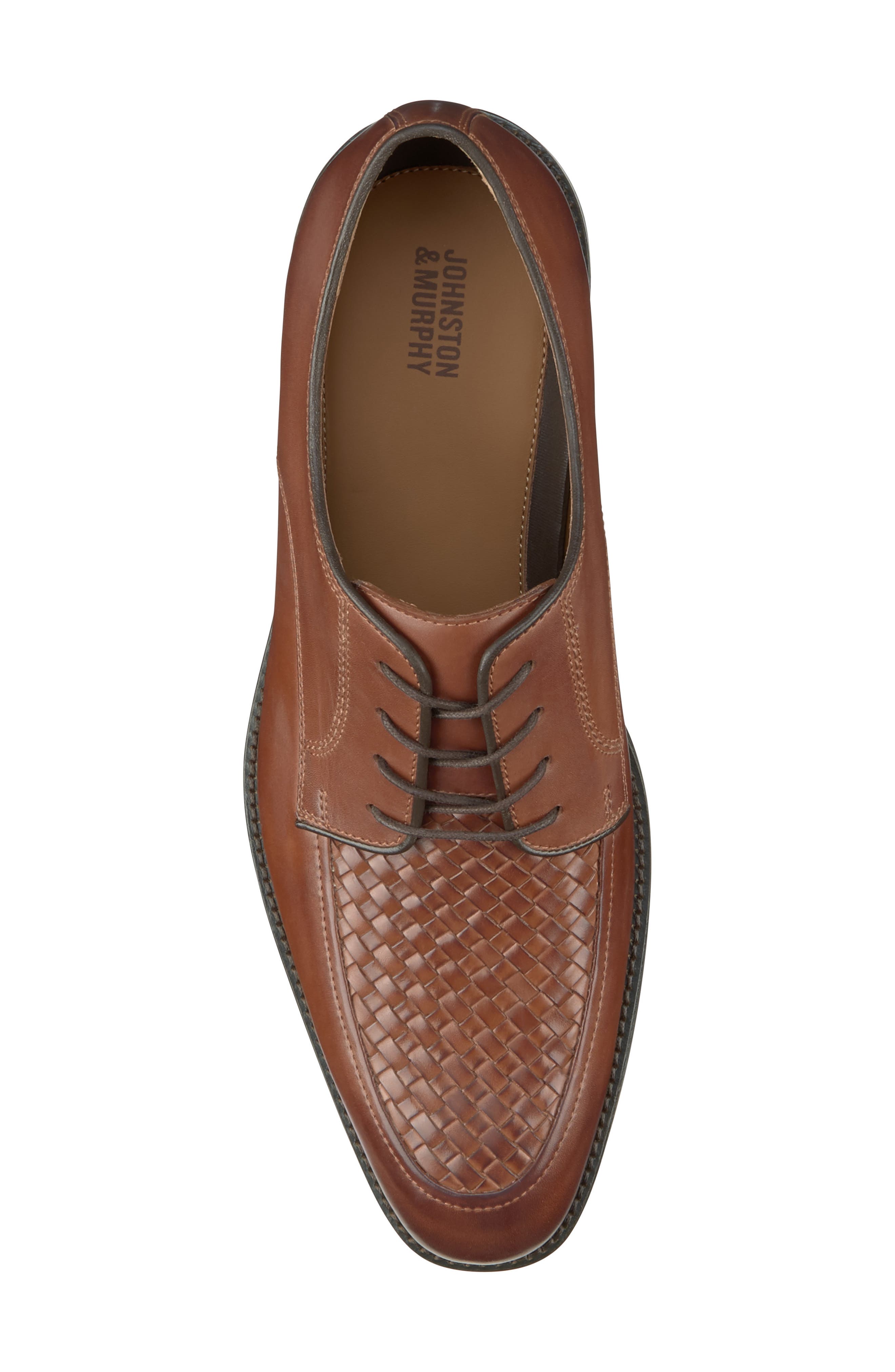 Meade Moc Toe Derby, Alternate, color, TAN