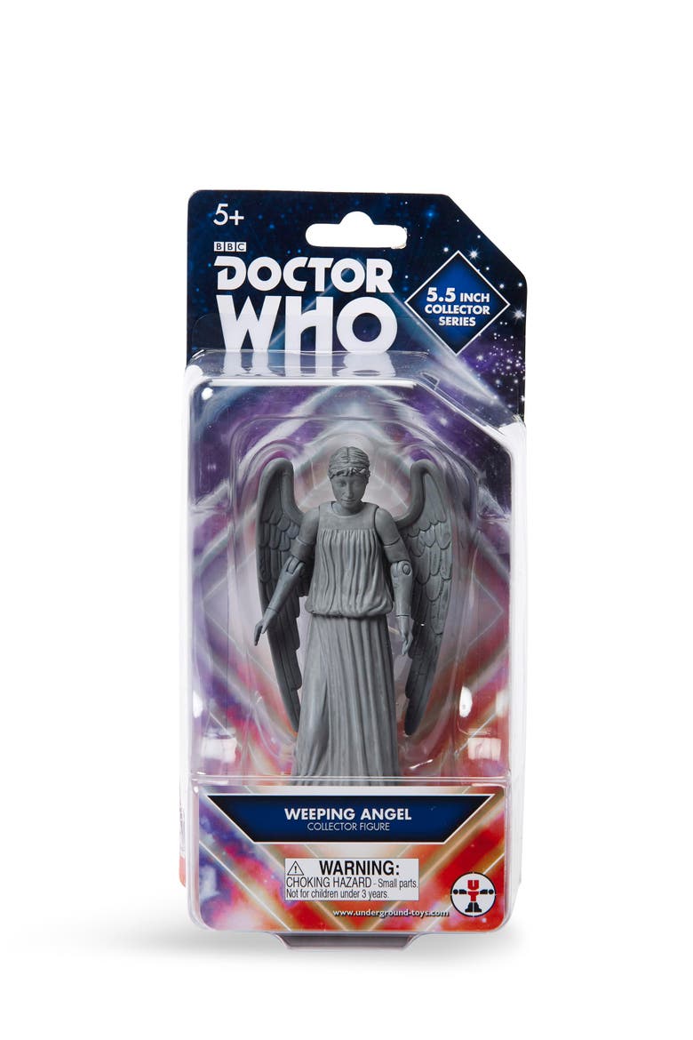 Doctor Who 5" Action Figure - Oldest Weeping Angel, Alternate, color, Grey