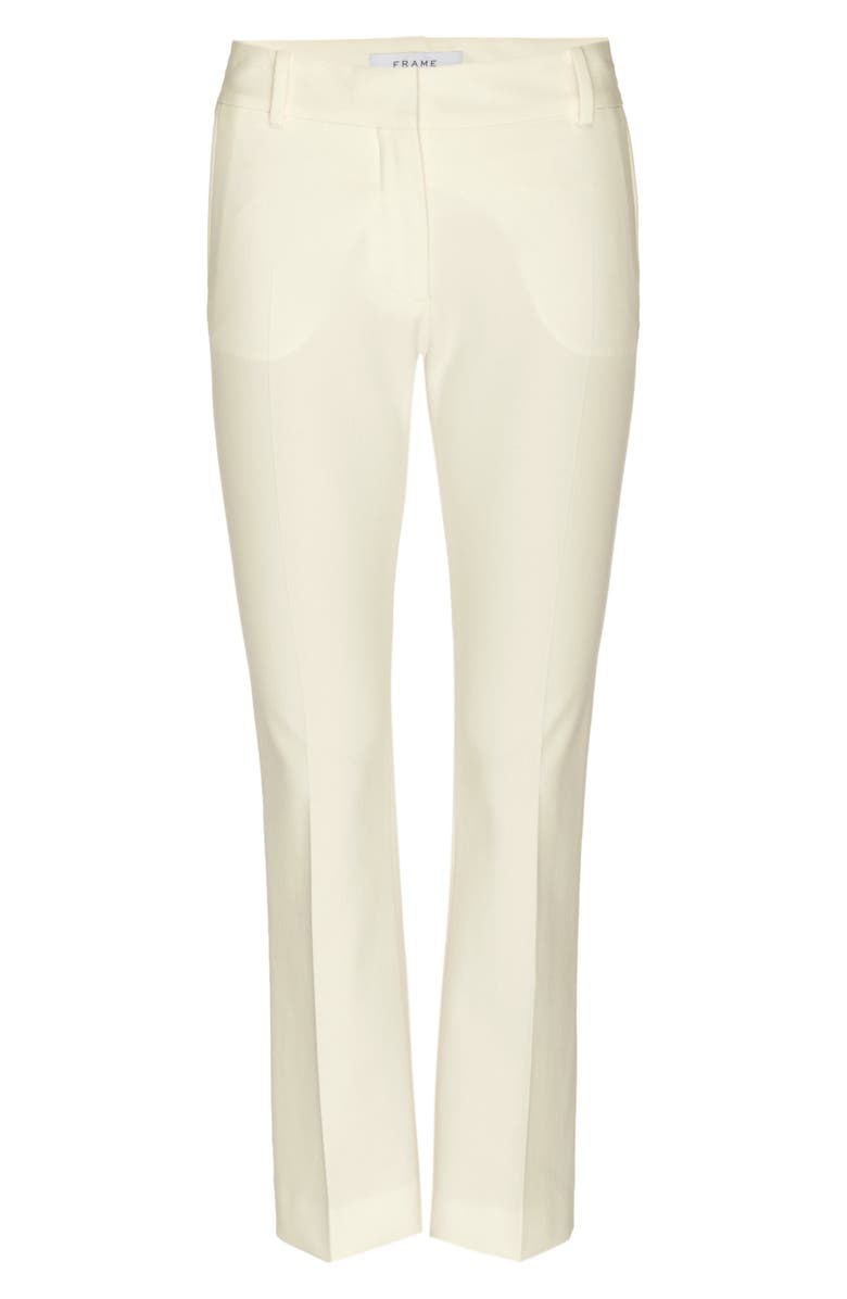 FRAME Le Crop Mini Bootcut Trousers, Alternate, color, Blanc