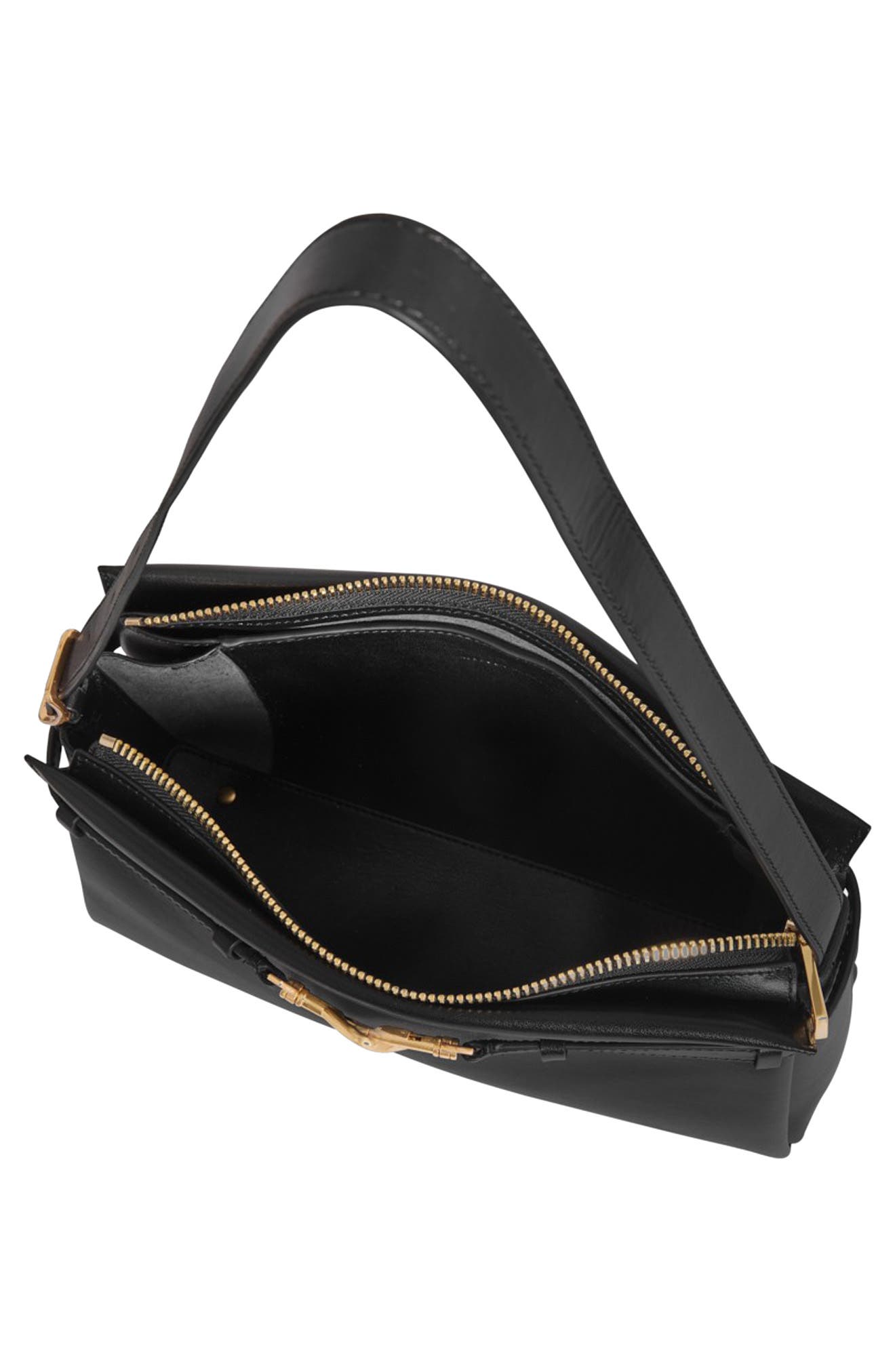 Rebecca Minkoff Insider Small Shoulder Bag, Alternate, color, Black