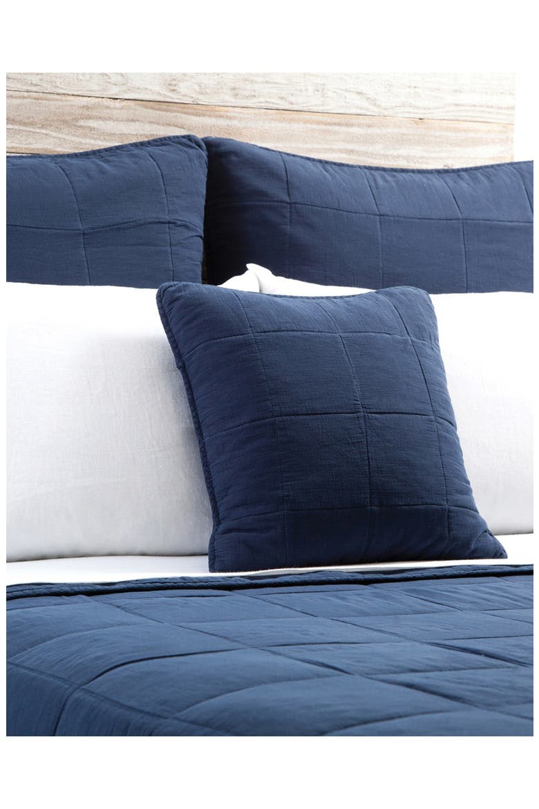 Antwerp Cotton Coverlet, Main, color, NAVY