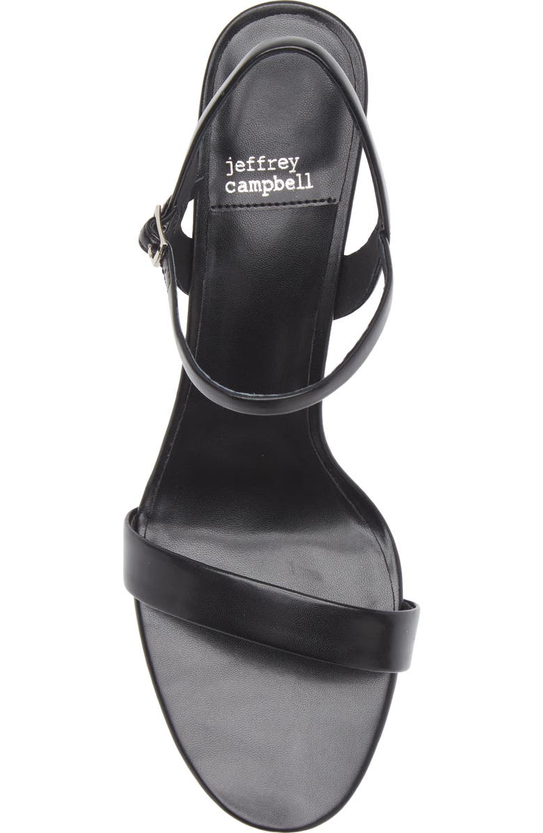 Jeffrey Campbell Go-There Block Heel Sandal, Alternate, color, Black