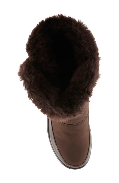 Flexus By Spring Step Tacey Waterproof Winter Boot In Brown