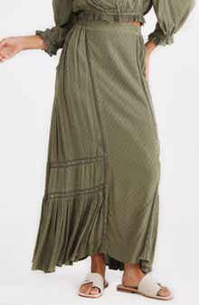 Talisman the Label Midas Clip Dot Maxi Skirt