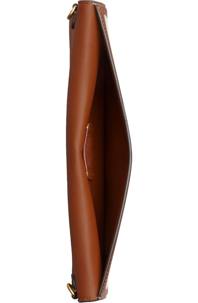 COACH Canvas Clutch, Alternate, color,