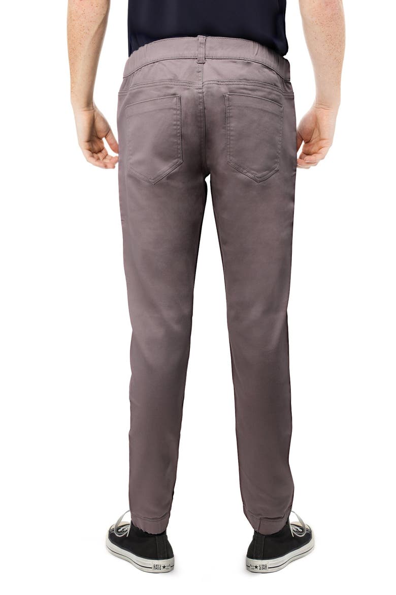 Slim Fit Jogger Jeans, Alternate, color, GREY